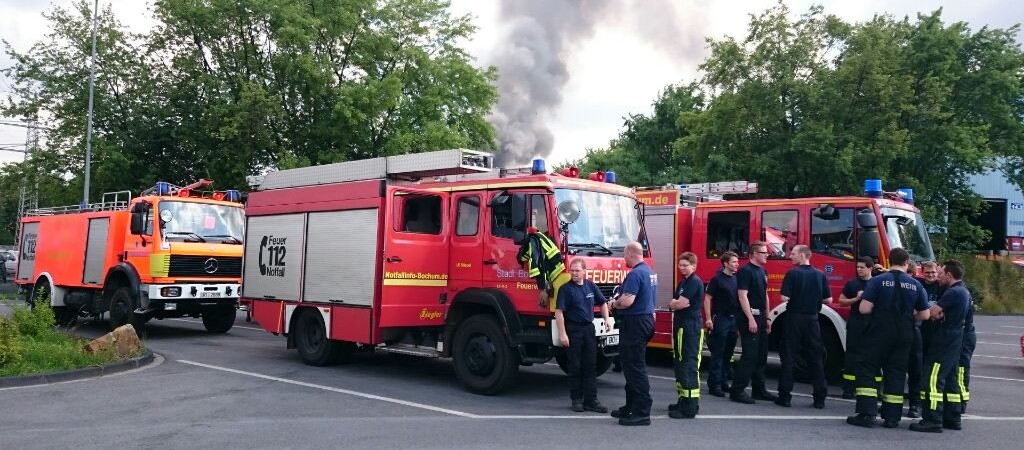 Grossbrand in Witten