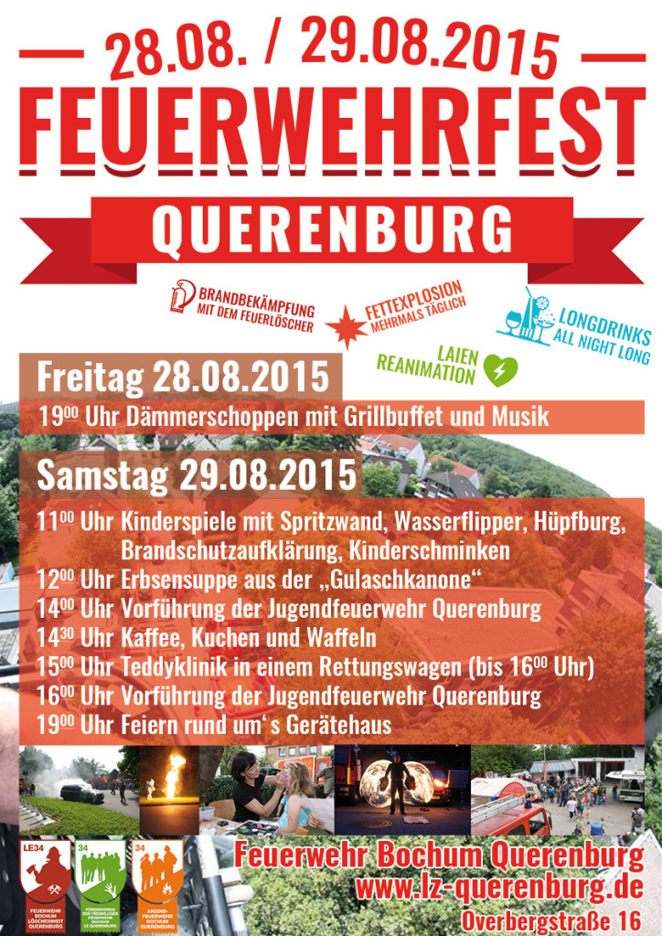 Feuerwehrfest 2015 - 28.08. + 29.08.2015