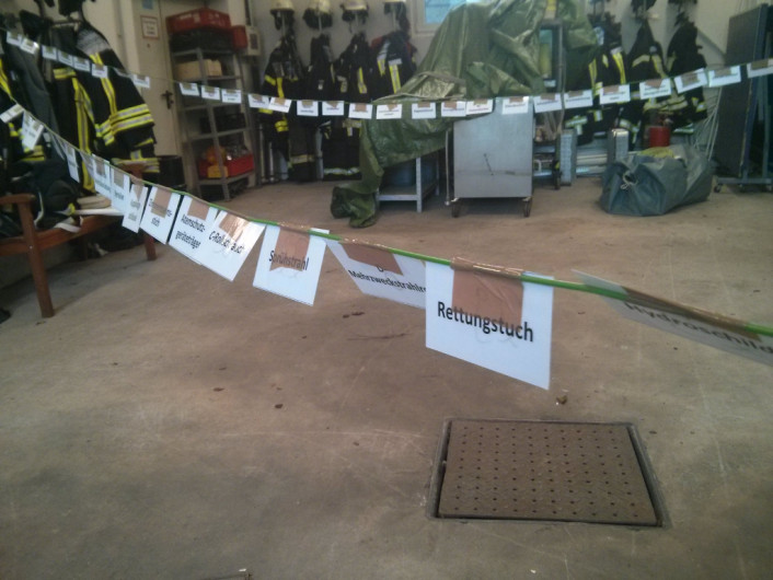 Materialkunde Karteikarten Waescheleine